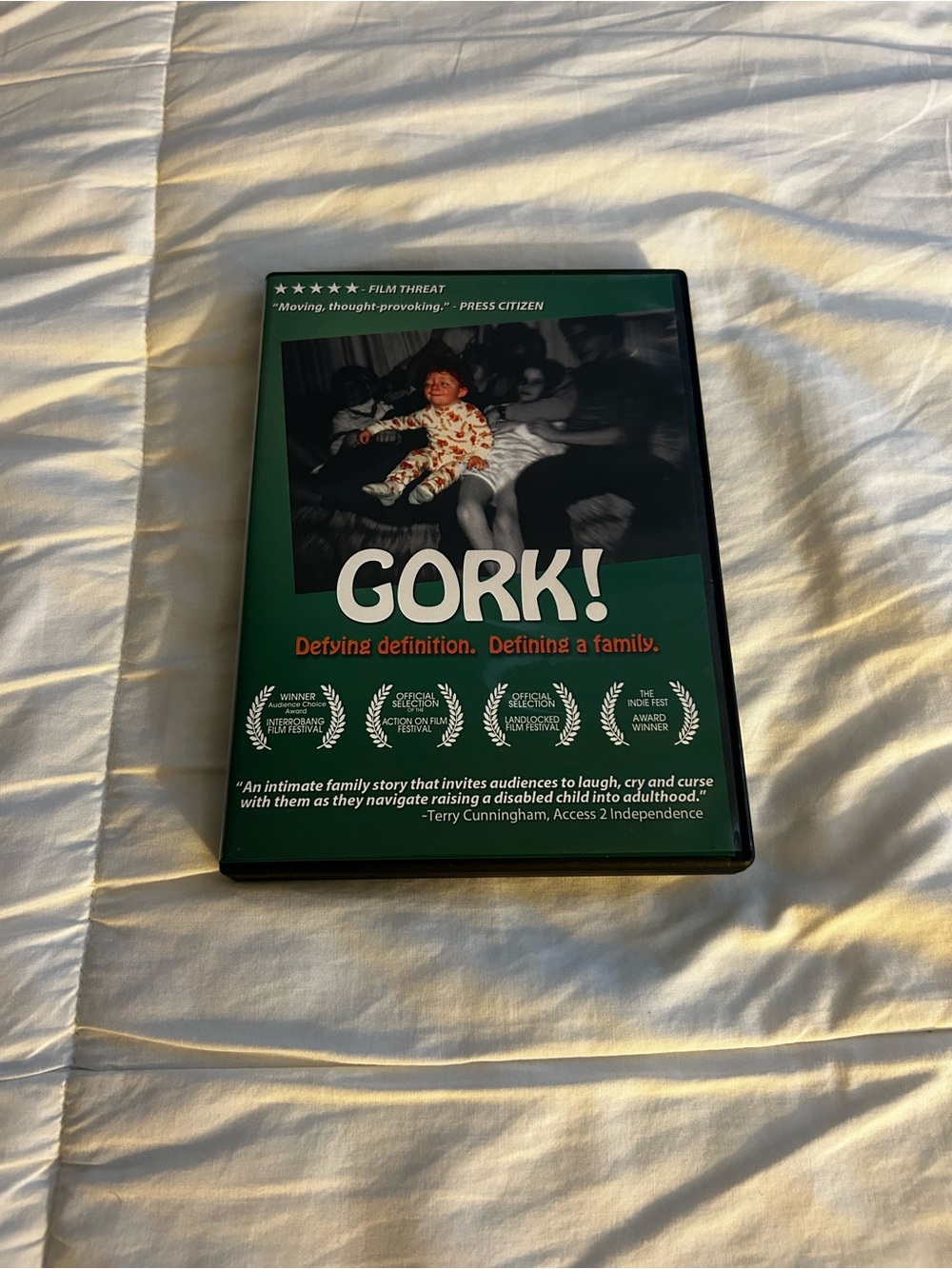 GORK Rare Documentary DVD Autism Advocacy Film Like New